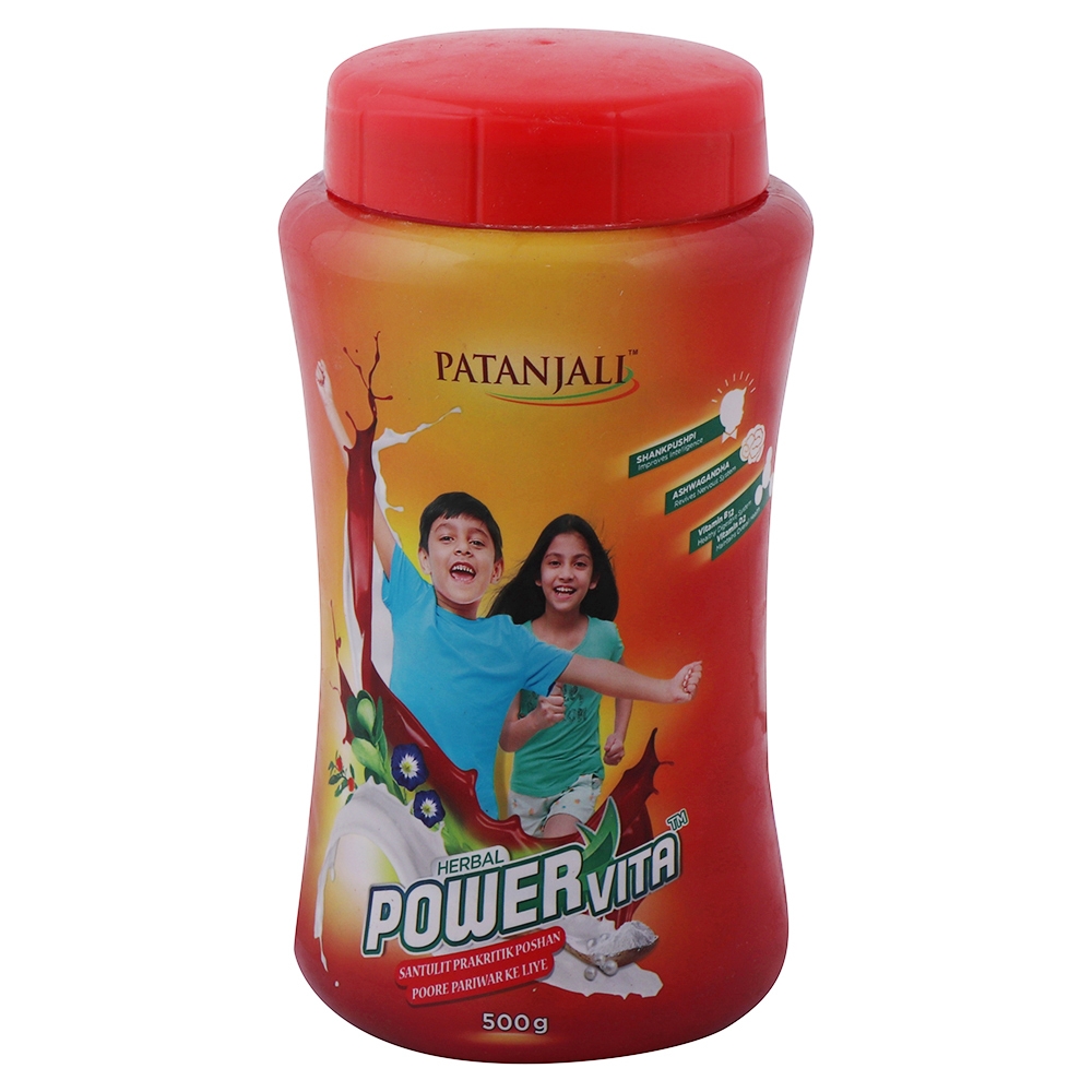 Patanjali Powervita Health Drink Powder 500 g