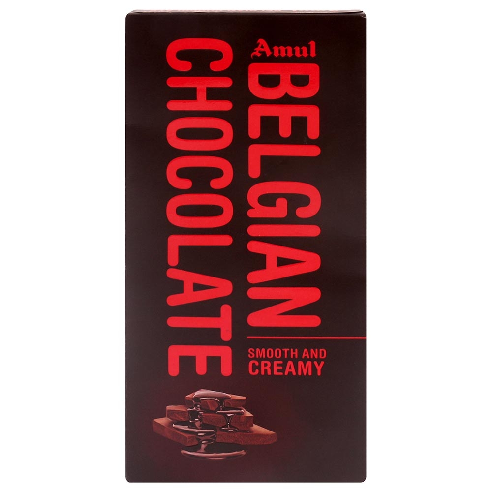 Amul Belgian Milk Chocolate 125 g
