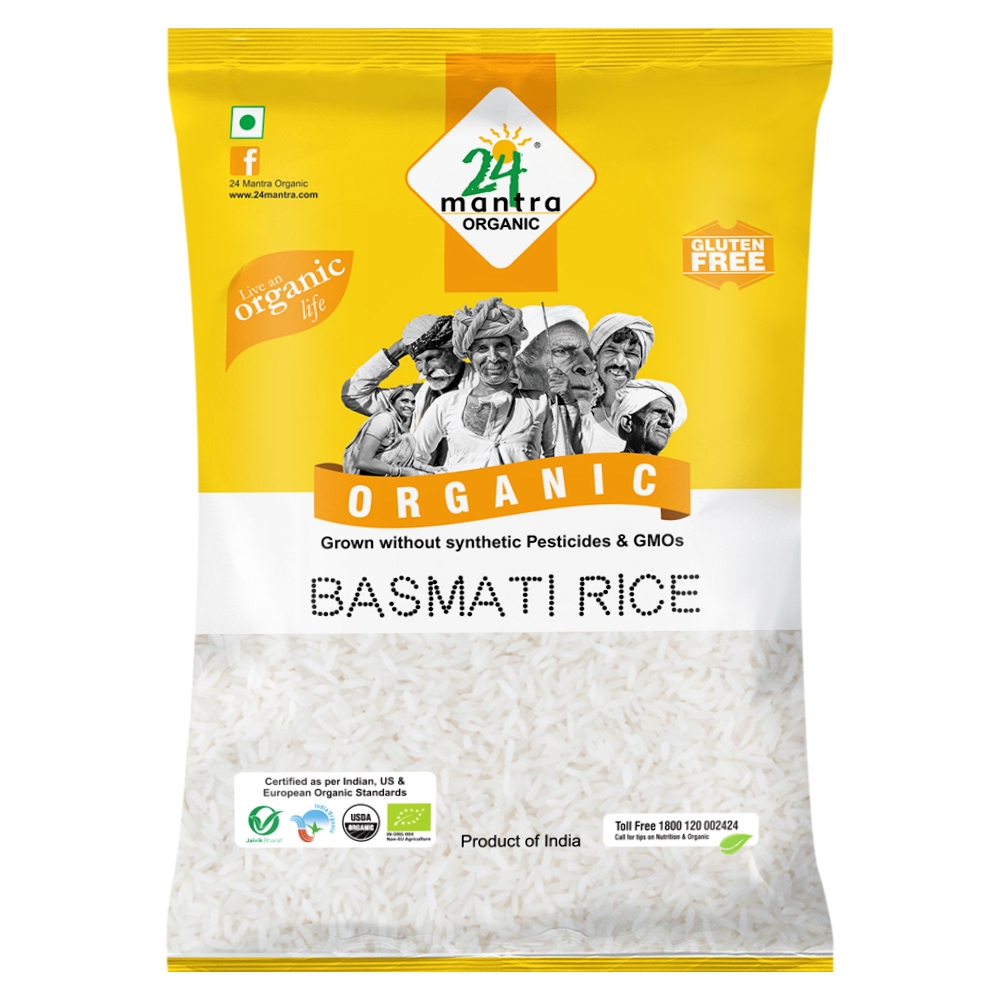 24 Mantra Organic Basmati Rice 1 kg