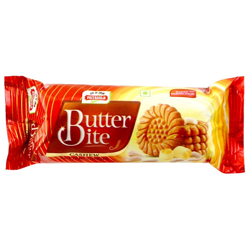 Priyagold Butter Bite Cashew Biscuits 65 g