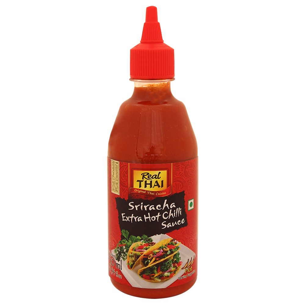Real Thai Sriracha Extra Hot Chilli Sauce 430 ml