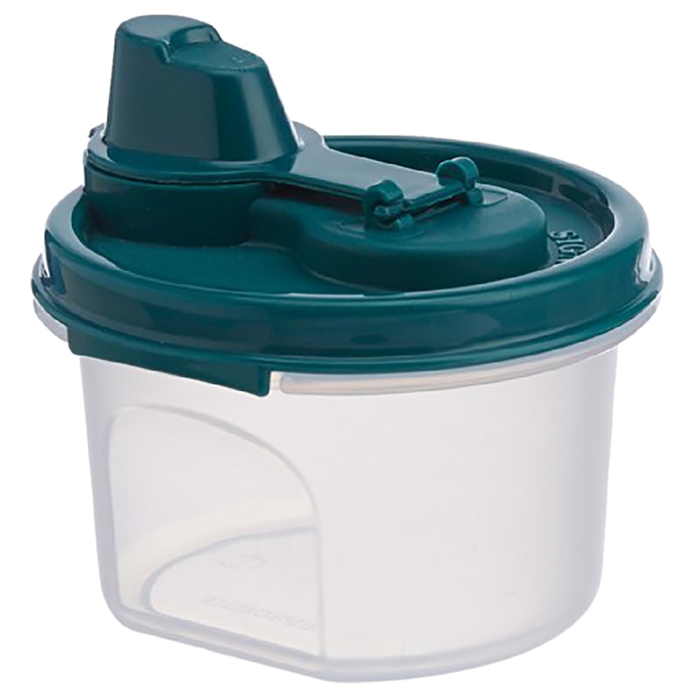 Signoraware Mini Easy Flow Green Cylindrical Plastic Water Bottle 200 ml