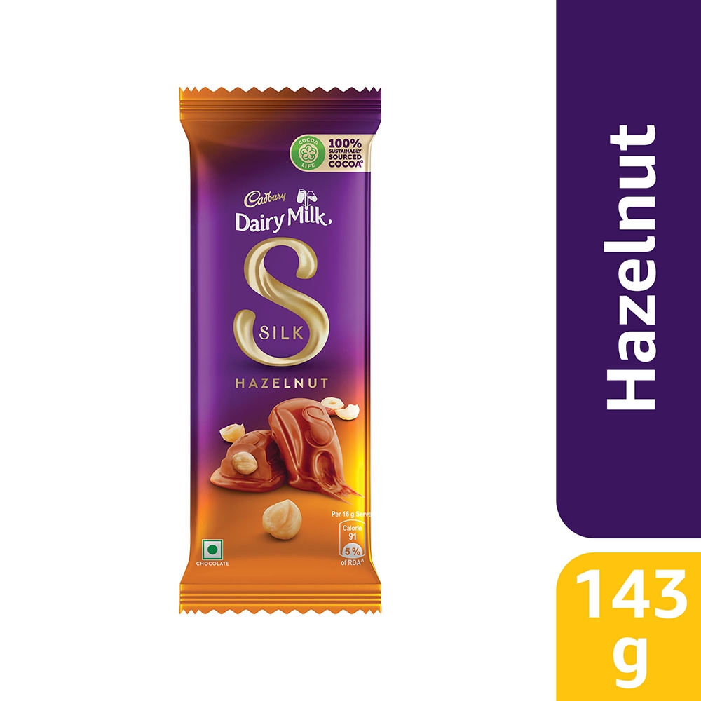 Cadbury Dairy Milk Silk Hazelnur Chocolate 143 g