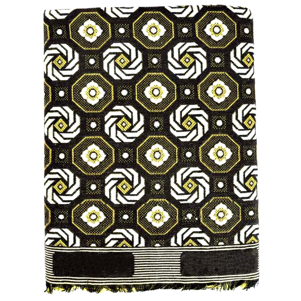 Vishwa Solapur Green Mayur Pankh Cotton Single Chaddar 90x60 inch