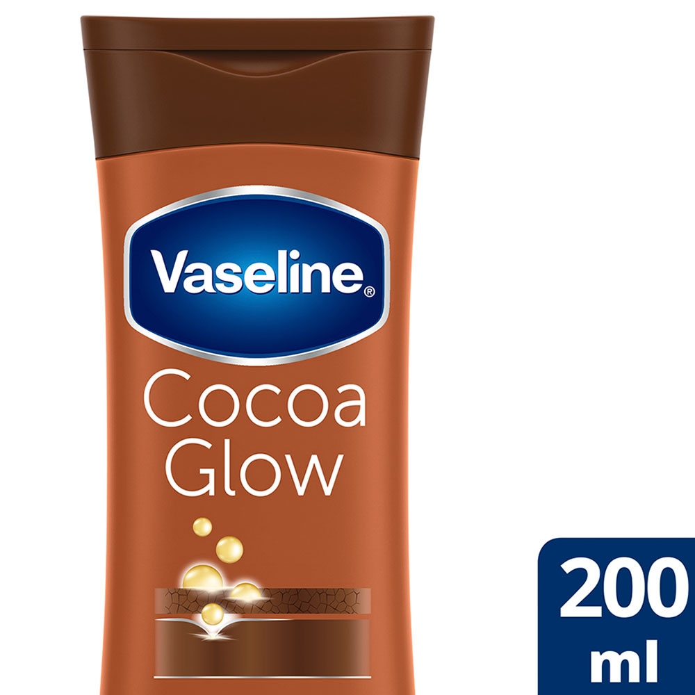 Vaseline Intensive Care Cocoa Glow & Shea Butter Body Lotion 200 ml