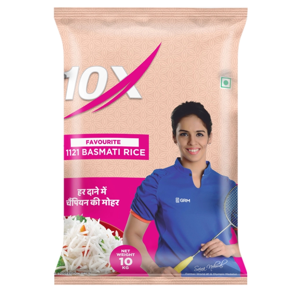 10X Favourite 1121 Basmati Rice 10 kg