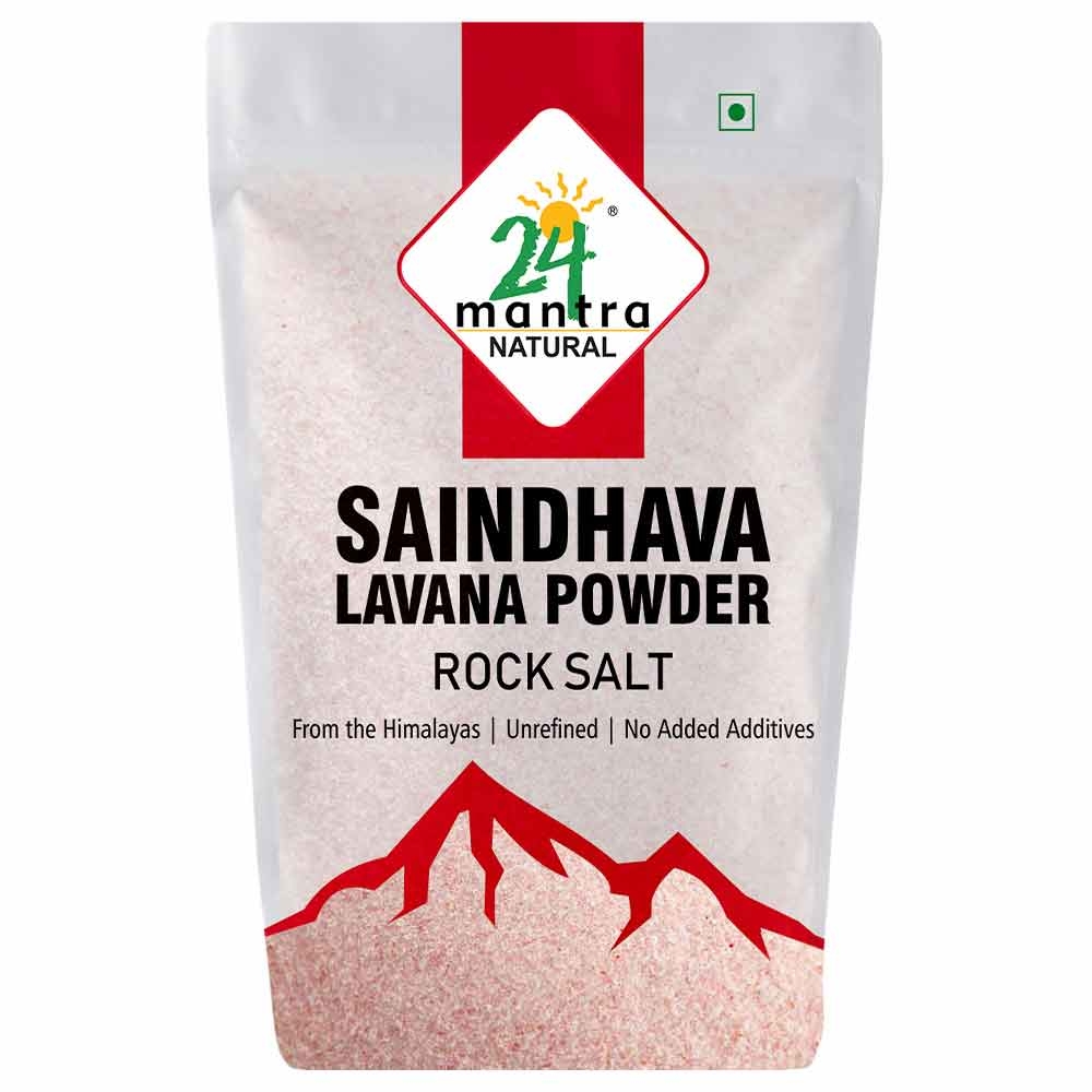 24 Mantra Himalayan Rock Salt Powder 1 kg