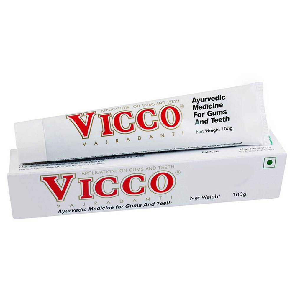 Vicco Vajradanti Ayurvedic Toothpaste 100 g
