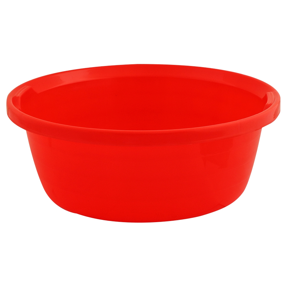 Aashmi Red Plastic Bath Tub 12 L
