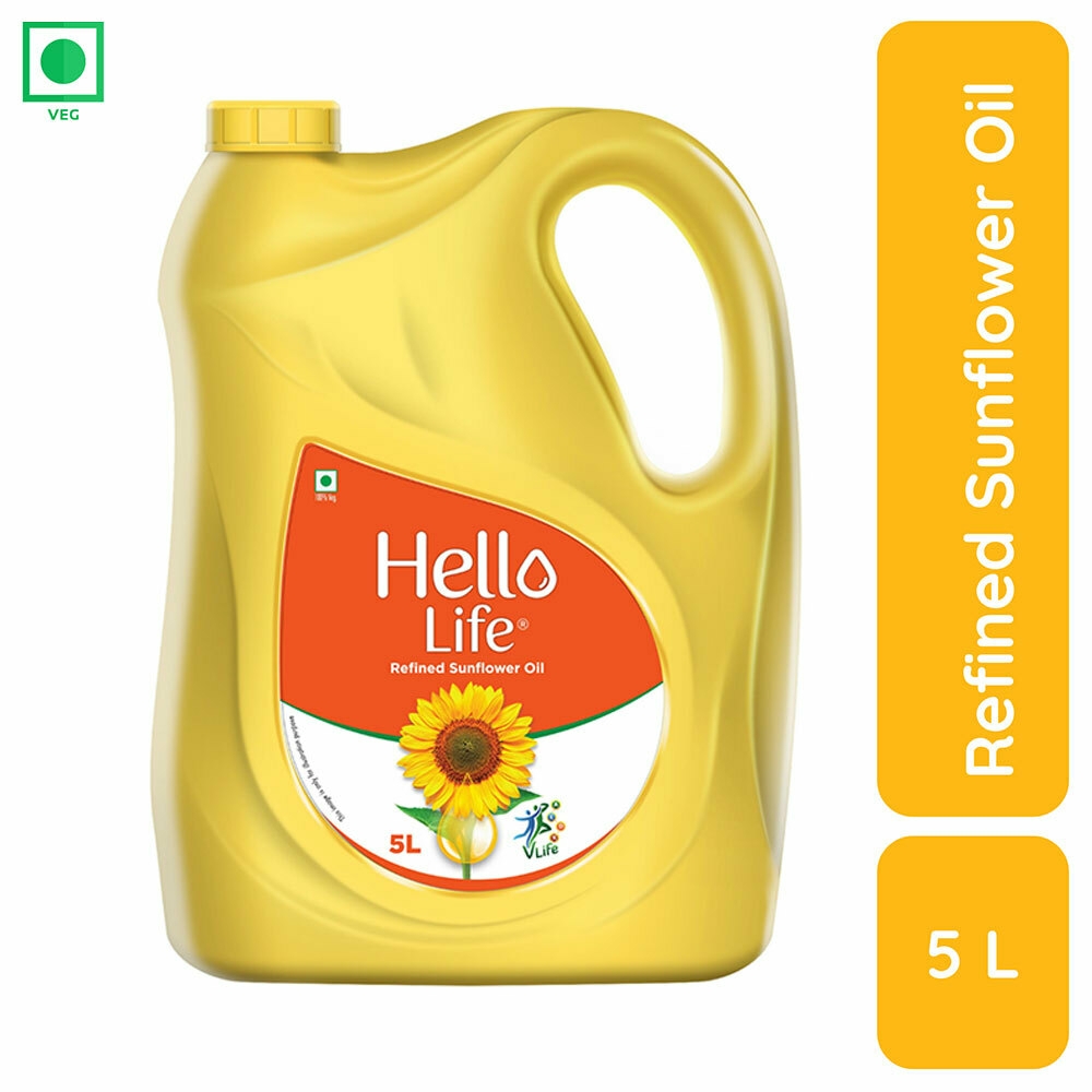 Hello Life Refined Sunflower Oil 5 L