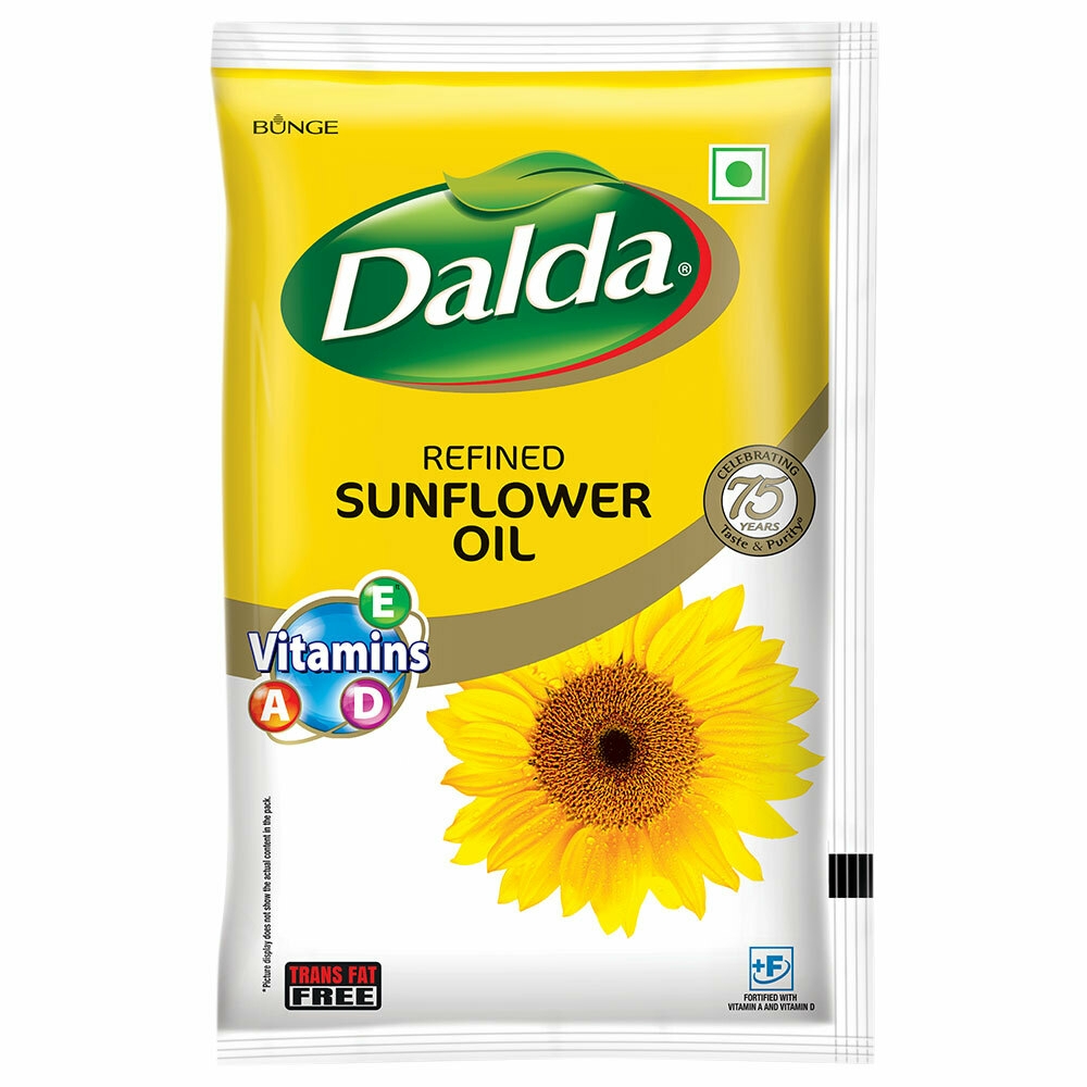 Dalda Refined Sunflower Oil 1 L