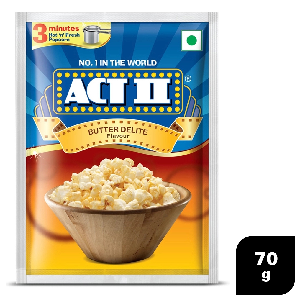 Act II Butter Delite Instant Popcorn 70 g