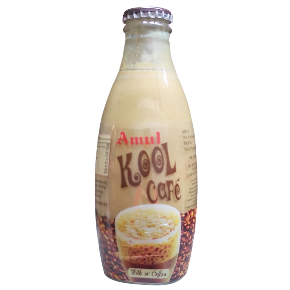 Amul Kool Cafe Flavoured Milk 200 ml (Bottle)