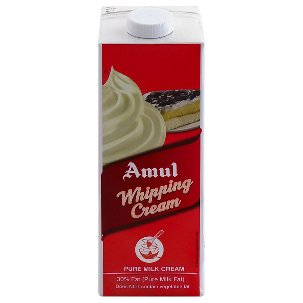 Amul Whipping Cream 1 L (Tetra Pak)