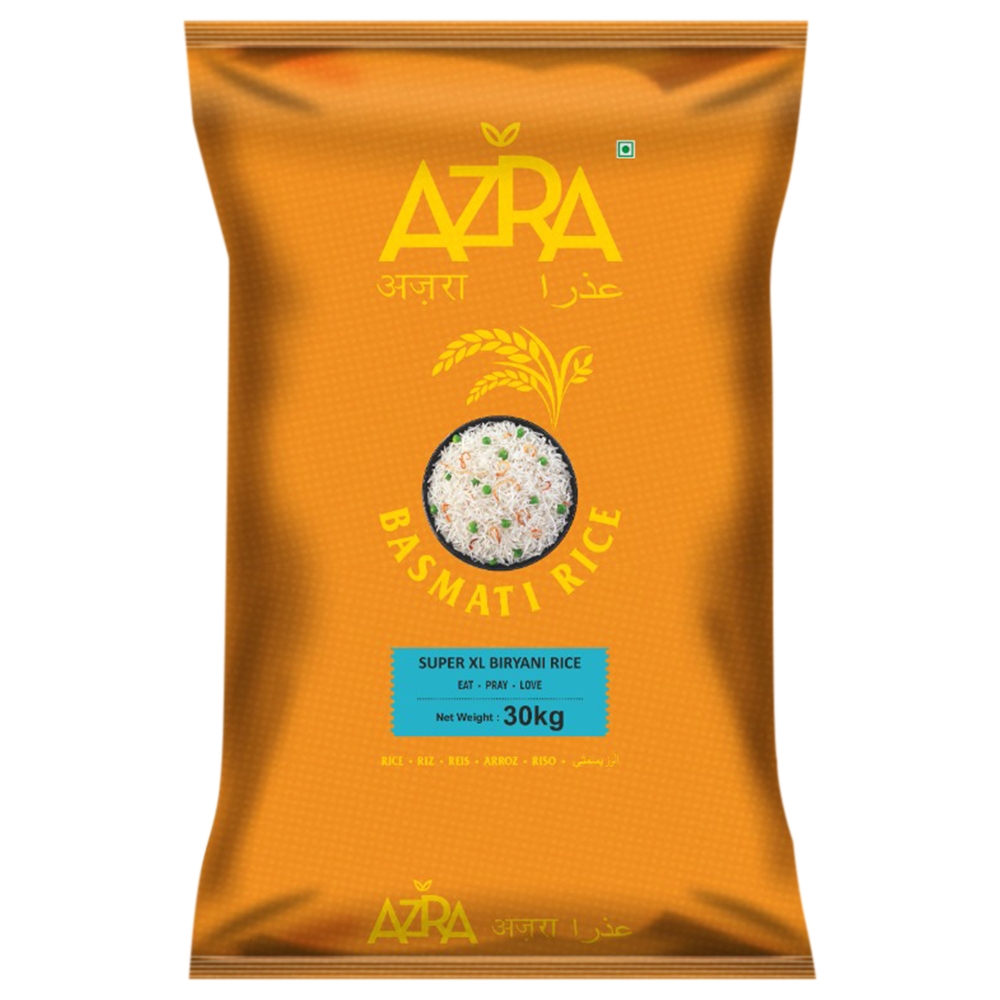 Azra Super XL Biryani Basmati Rice 30 kg