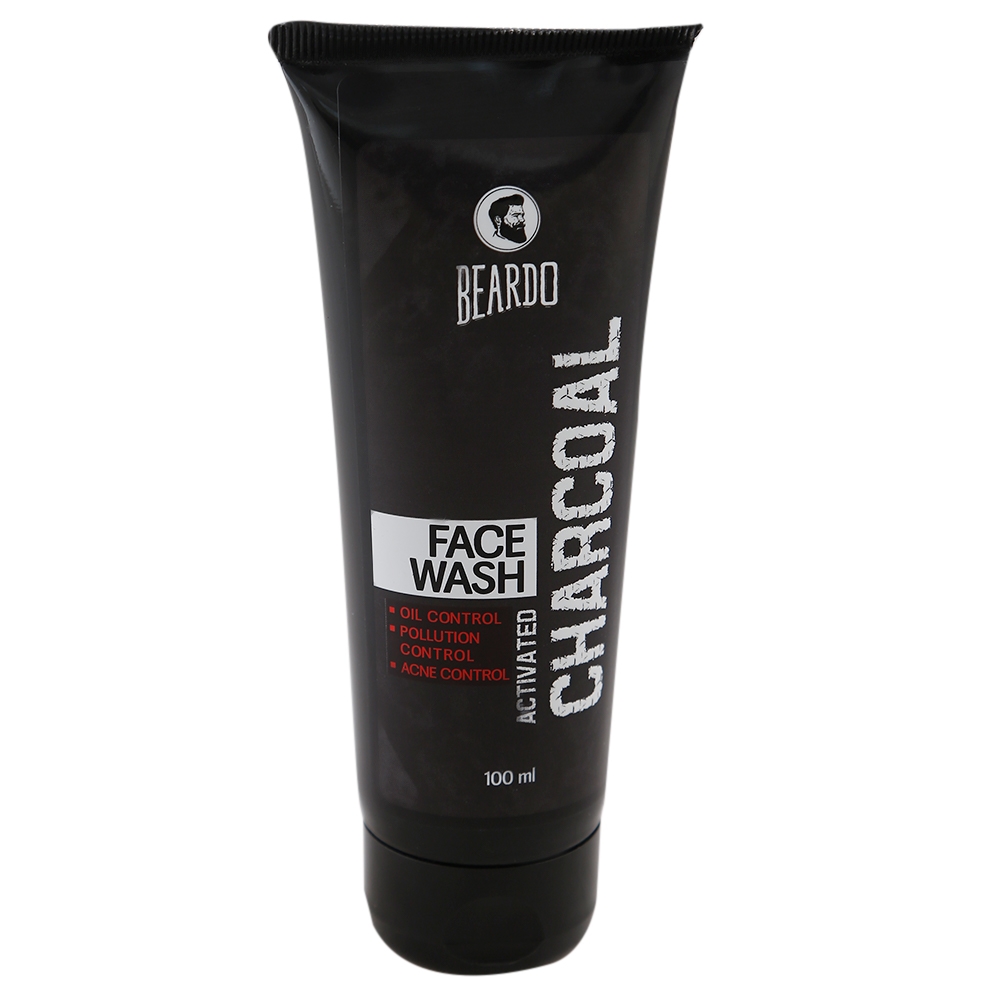 Beardo Activated Charcoal Oil Control Face Wash 100 Ml