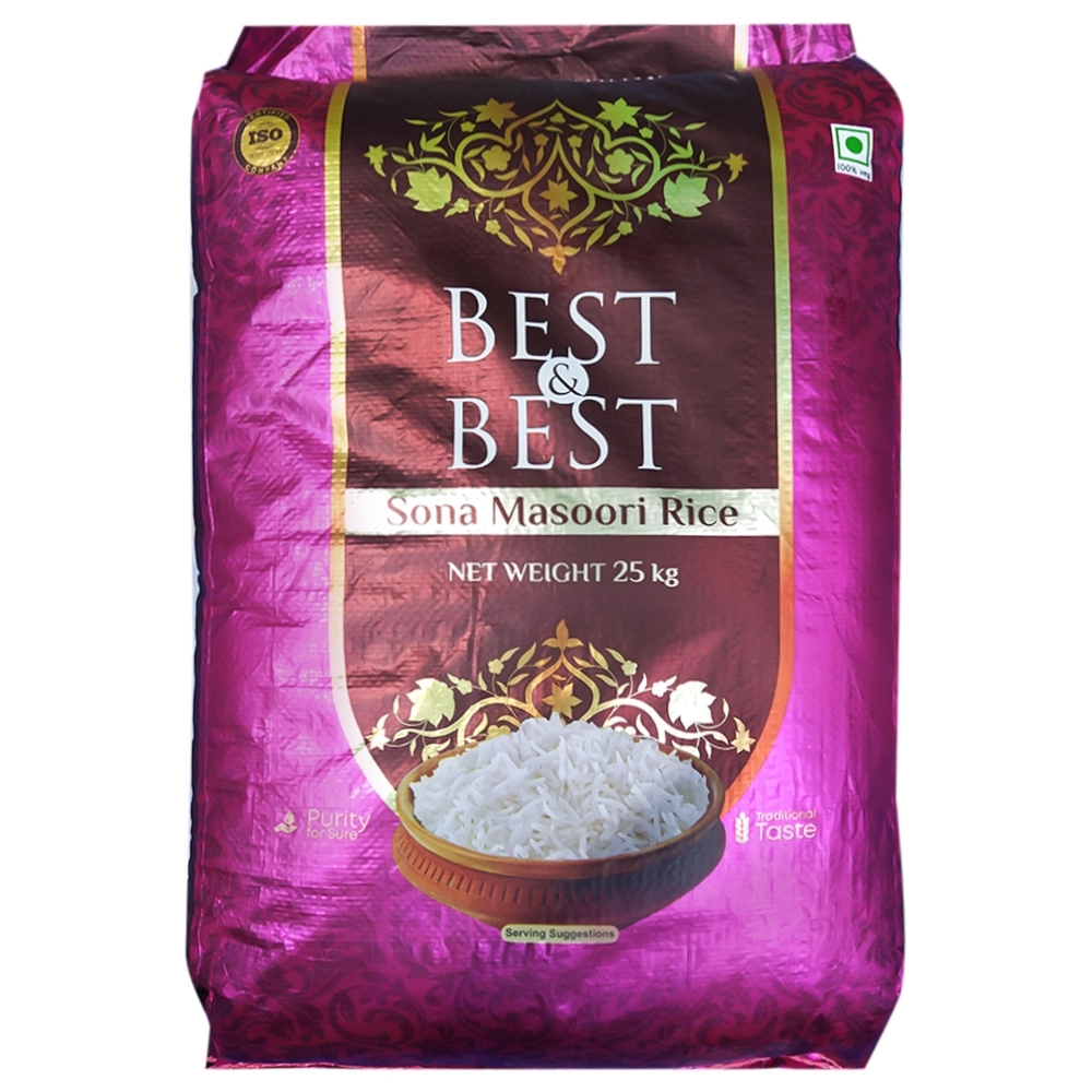 Best And Best Sona Masoori Rice 25 kg