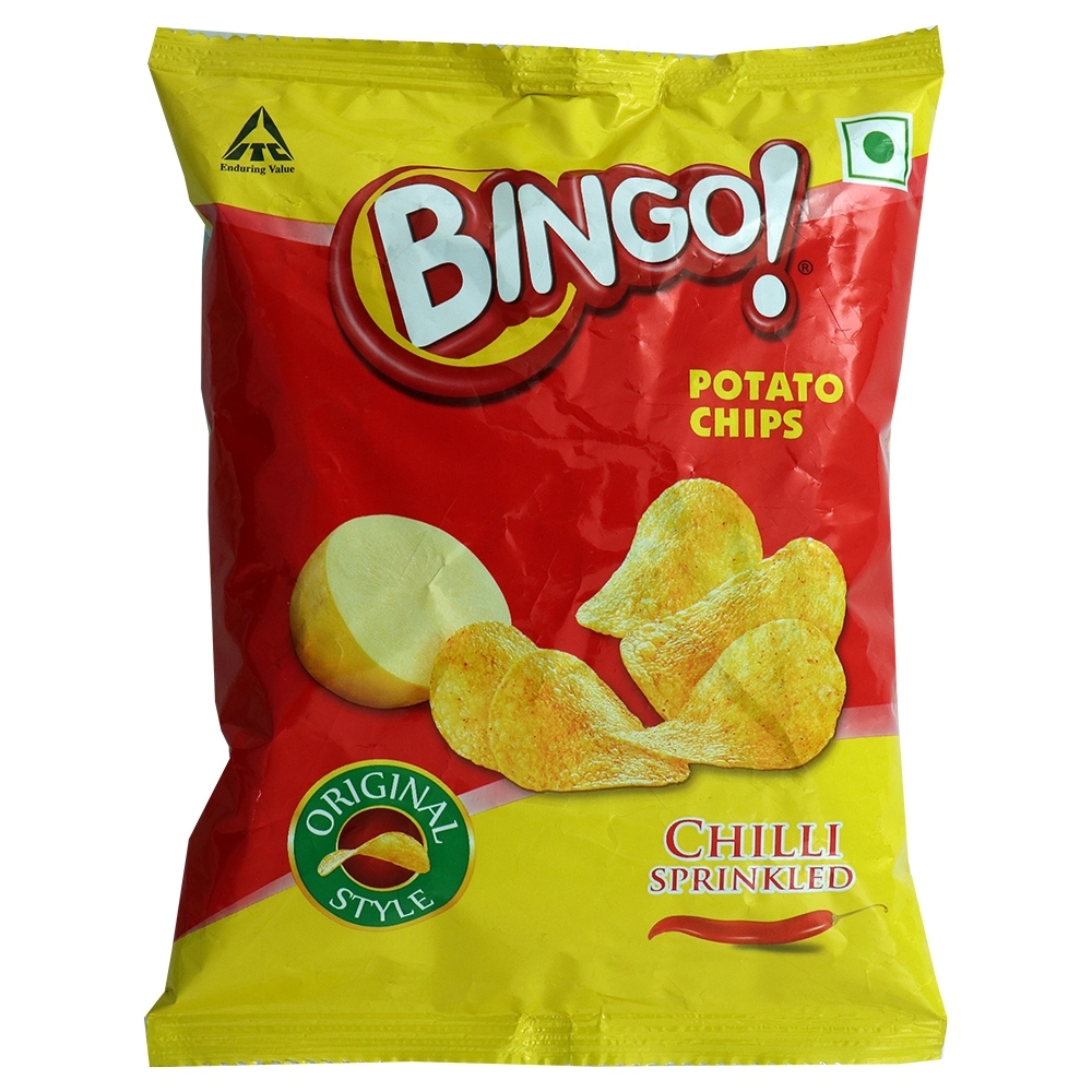Bingo Chilli Sprinkled Potato Chips 21 g