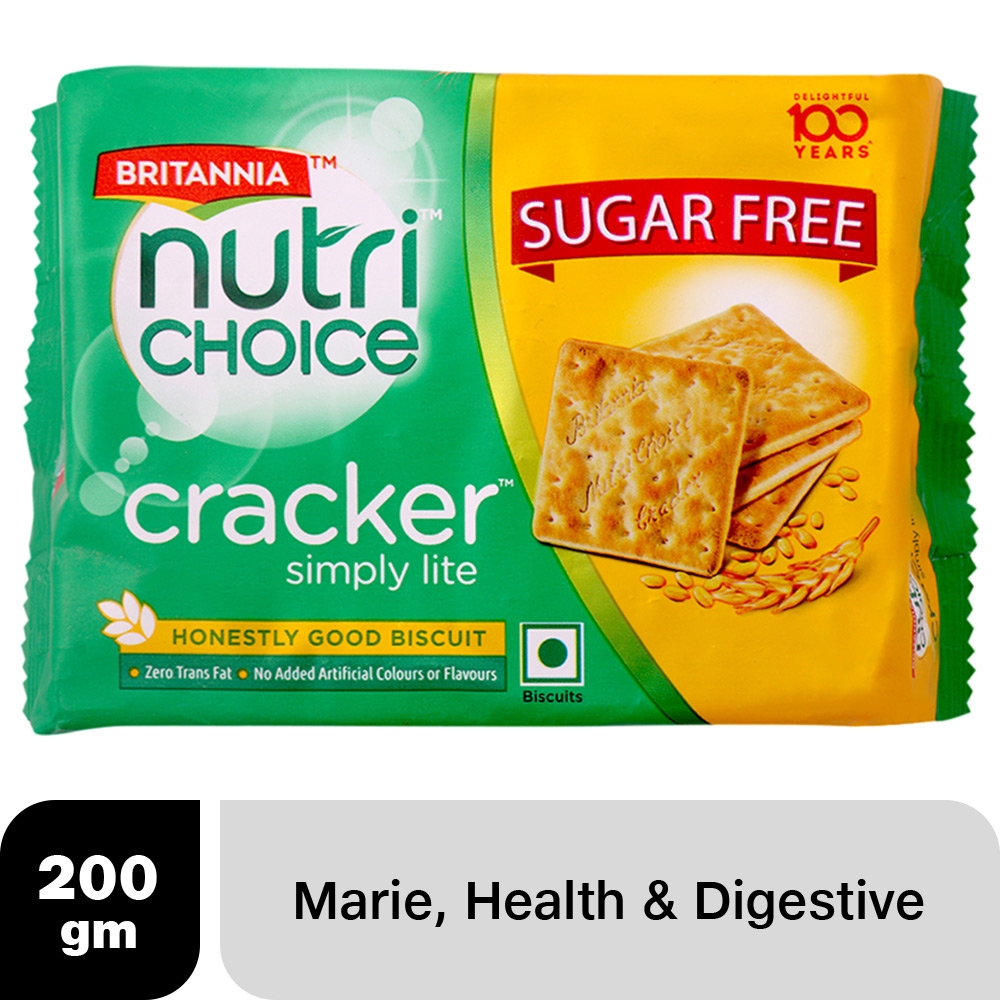 Britannia NutriChoice SugarFree Crackers 200 g