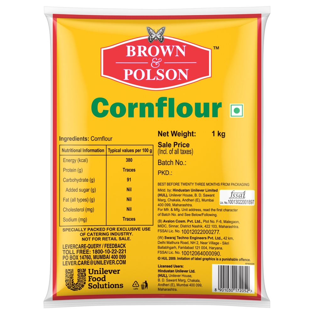 Brown & Polson Corn Flour 1 kg