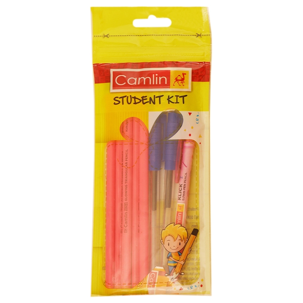Camlin Writing Student Kit (Set of 10)