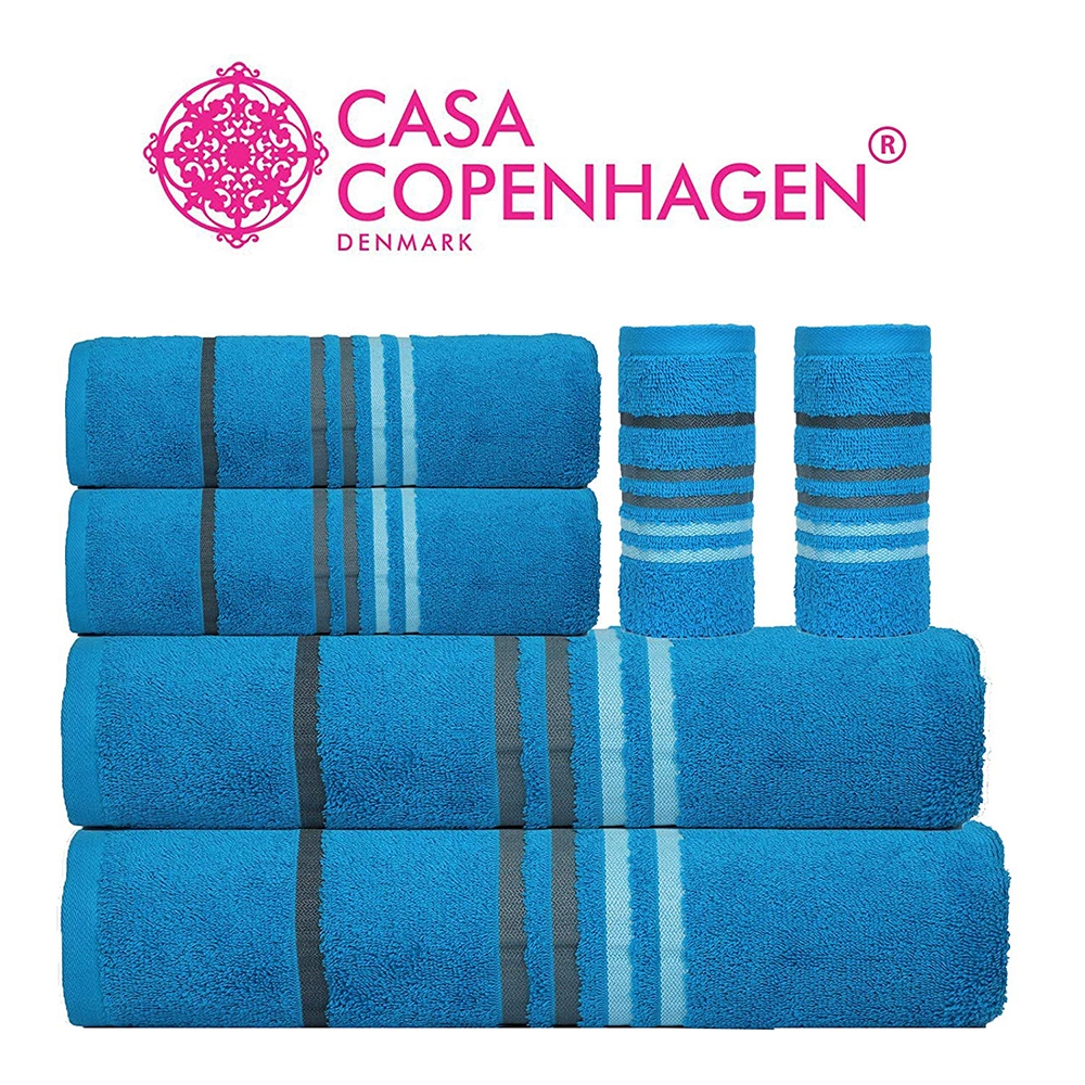 Casa Copenhagen Exotic Egyptian Cotton Towel Set (HO6C001)