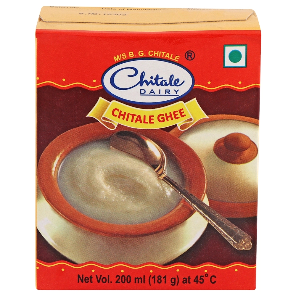 Chitale Pure Ghee 200 ml (Carton)