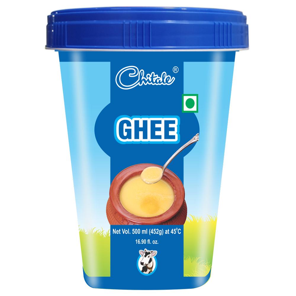 Chitale Pure Cow Ghee 500 ml (Jar)