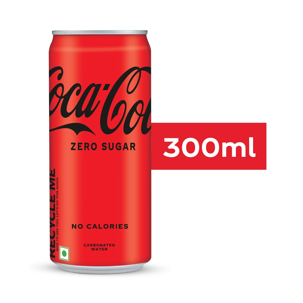 coca cola zero can 300 330ml