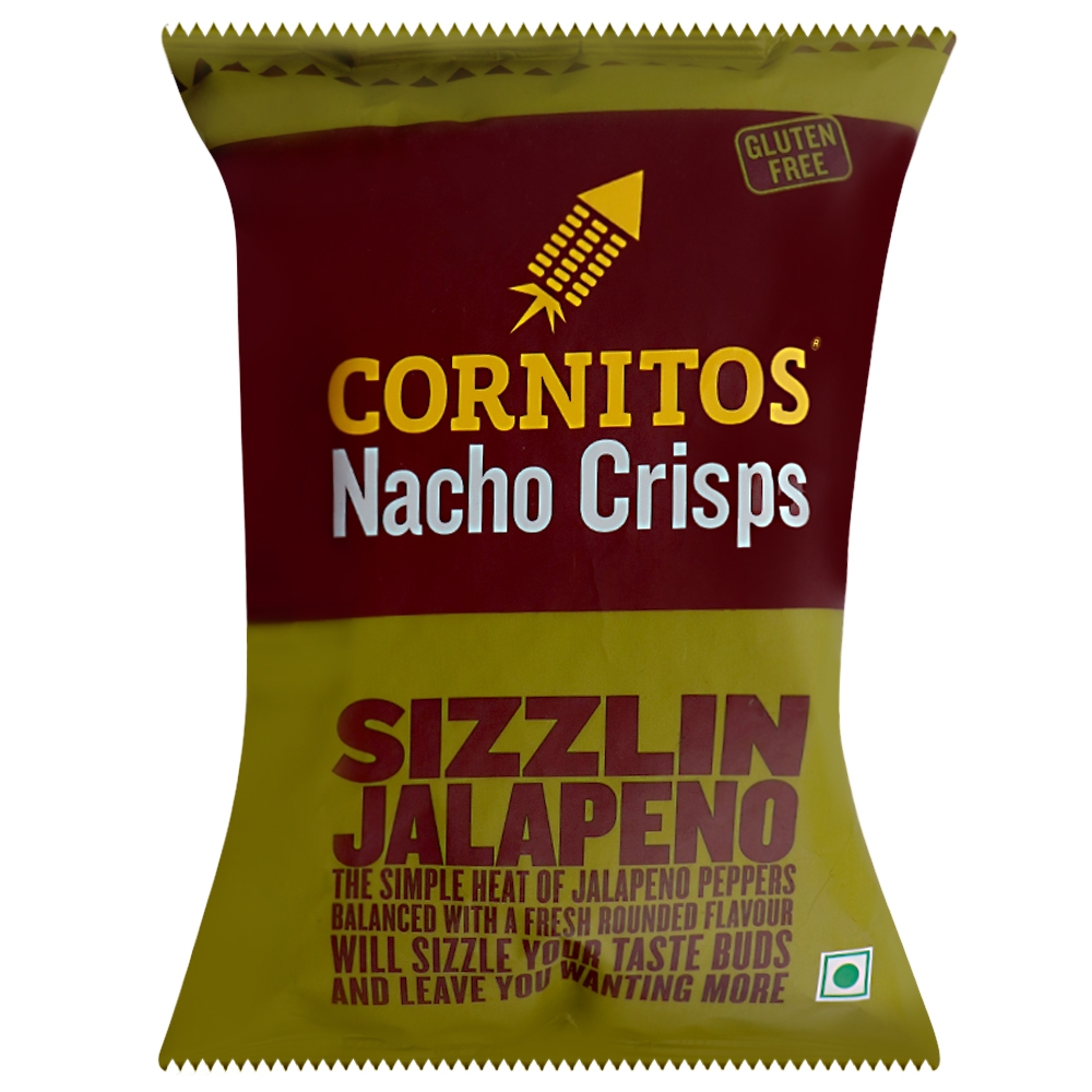 Cornitos Sizzlin Jalapeno Nacho Crisps 60 g