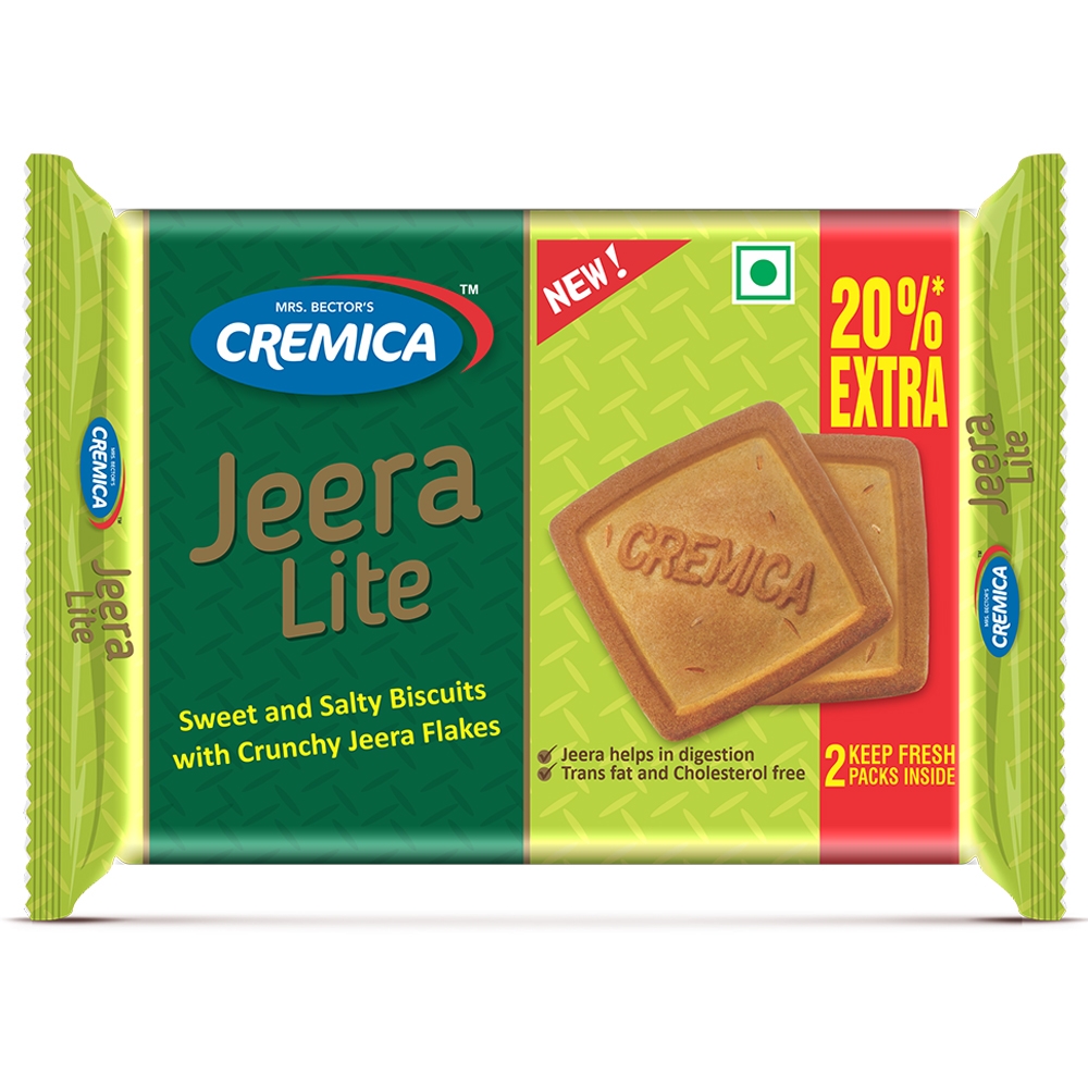 Cremica Jeera Lite Crackers 150 g (+Get 30 g Extra)
