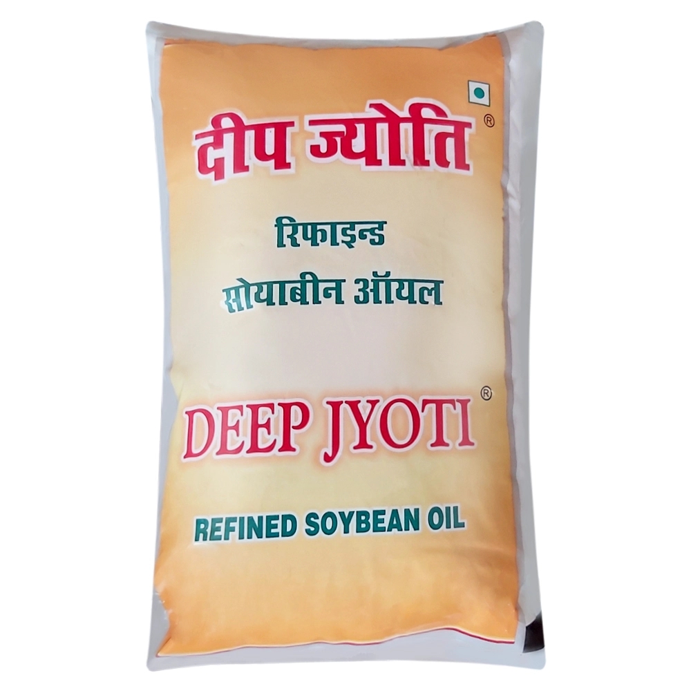 Deep jyoti refined soyabean oil 1 l