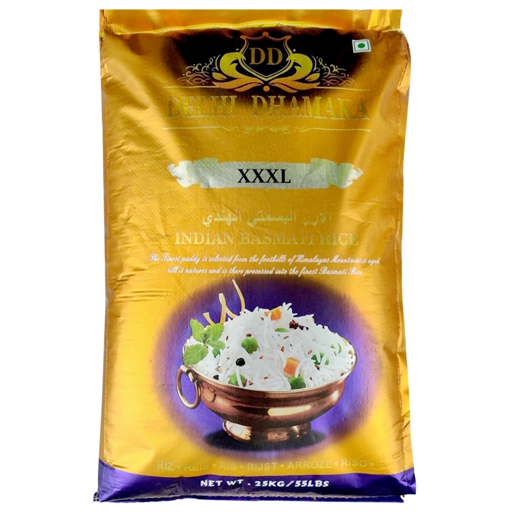 Delhi Dhamaka XXXL Indian Basmati Rice 25 kg