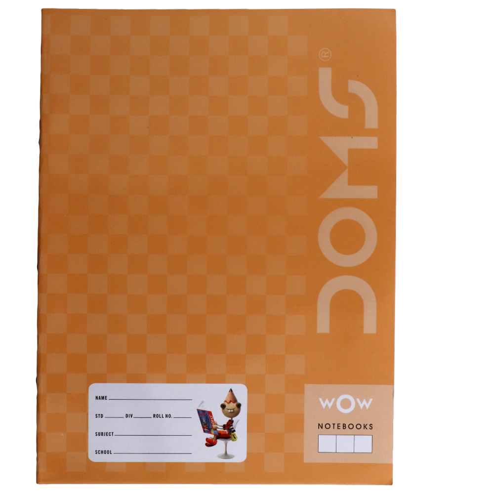 Doms A5 Medium Square Notebook (76 pgs)