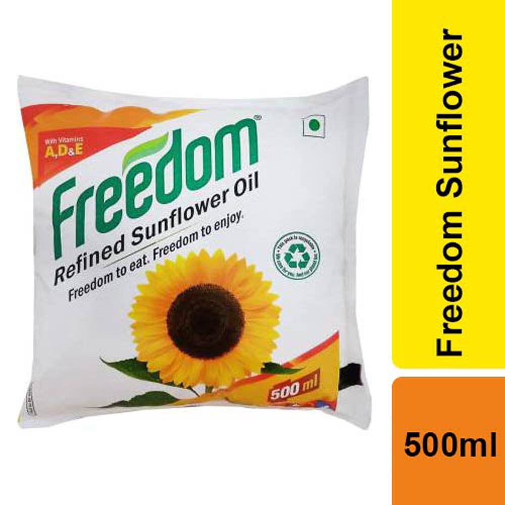 Freedom Refined Sunflower Oil 500 ml