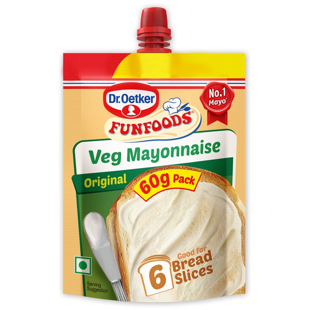 Funfoods Original Veg Mayonnaise 60 g