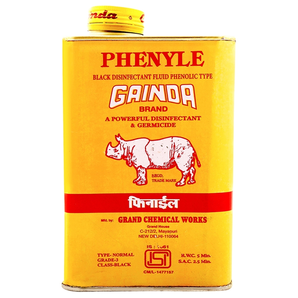 Gainda Black Disinfectant Fluid Phenyle 1 L