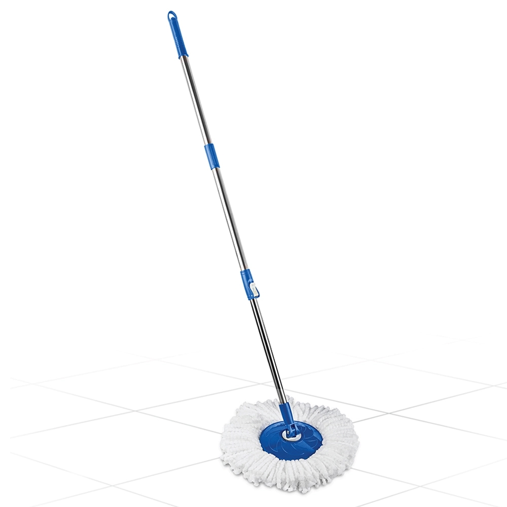 Gala Blue QuickSpin Mop Handle & Refill (50X8x35 cm)