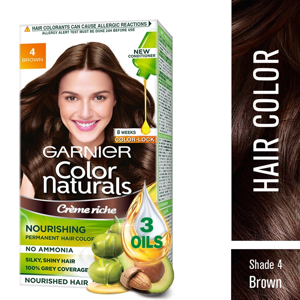 Garnier Color Naturals Creme Riche Ammonia Free Permanent Hair Color