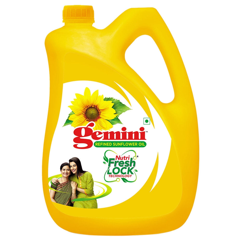 Gemini Refined Sunflower Oil 5 L