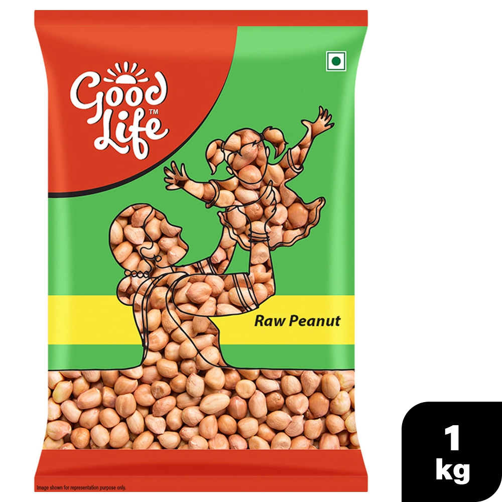 Good Life Raw Peanuts 1 kg