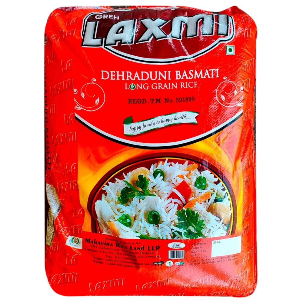 Greh Laxmi Dehraduni Basmati Rice 35 kg