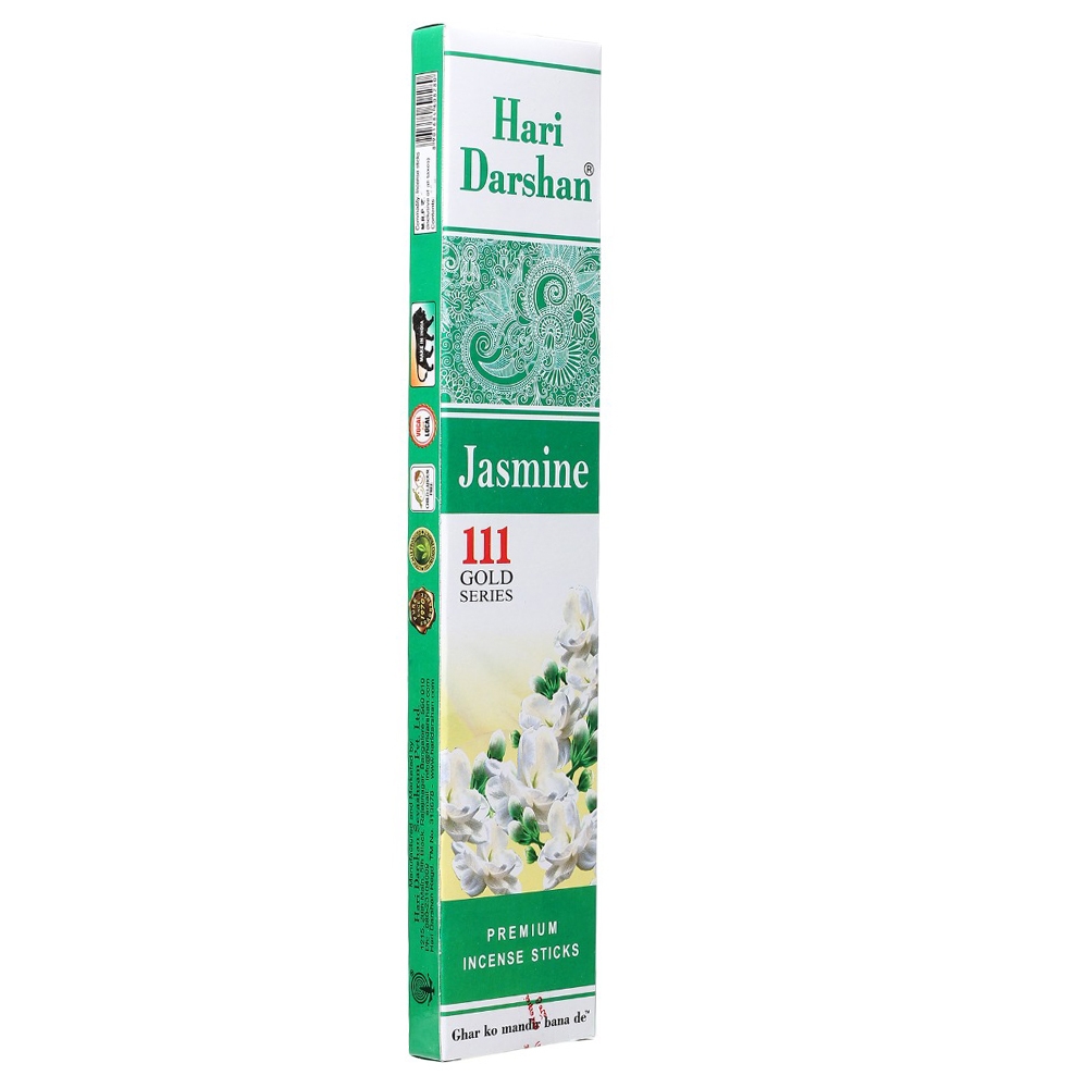 Hari Darshan 111 Gold Series Jasmine Premium Incense Sticks 15 g