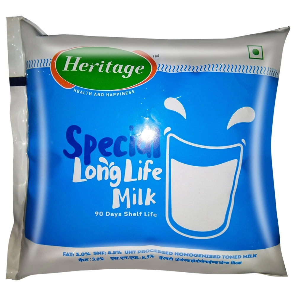 Heritage Special Toned Long Life Milk 475 ml (ESL Pouch)