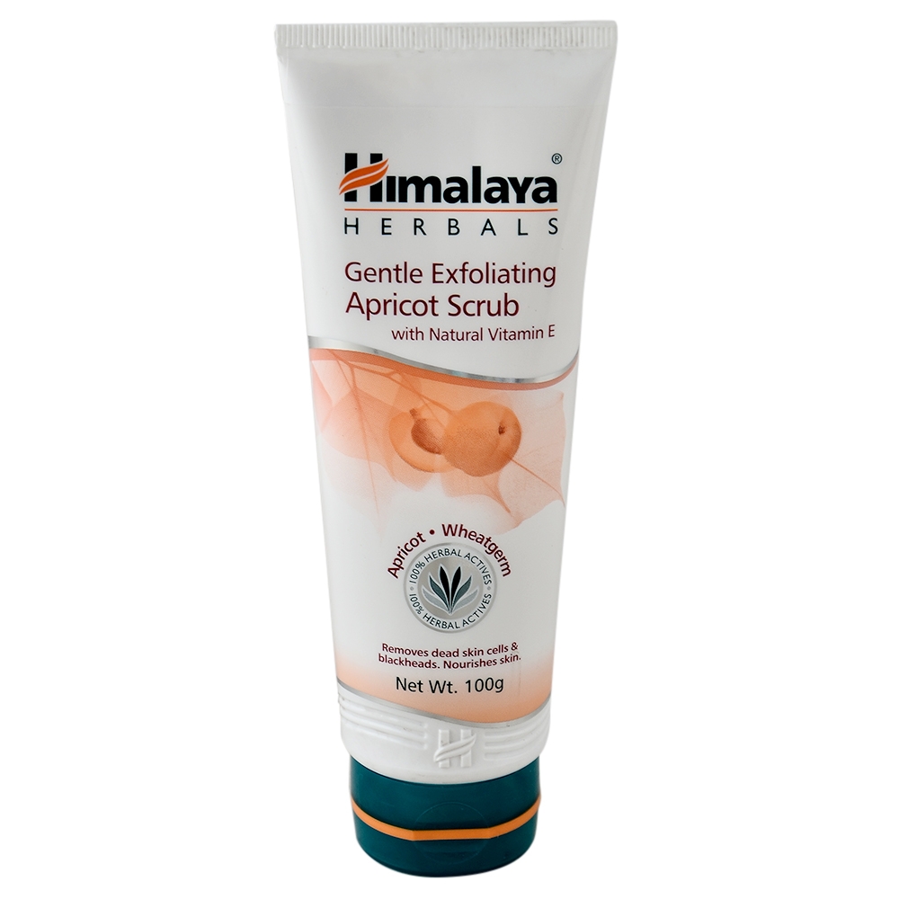 Himalaya Herbals Gentle Exfoliating Apricot Scrub With Natural Vitamin E 100 G