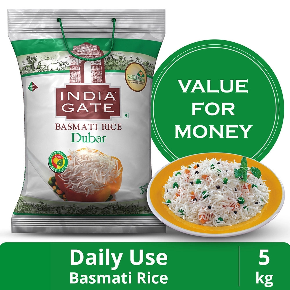 India Gate Dubar Basmati Rice 5 kg