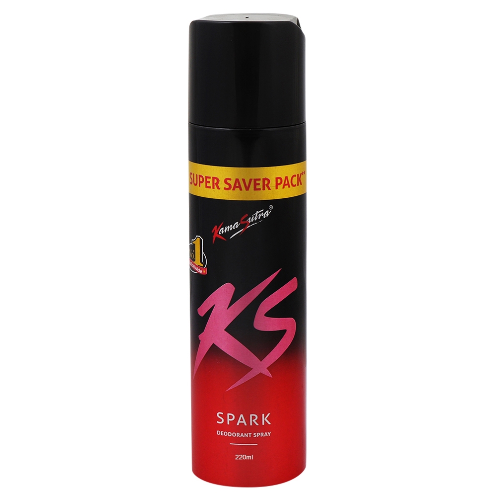 Kamasutra Spark Deodorant Spray for Men 220 ml