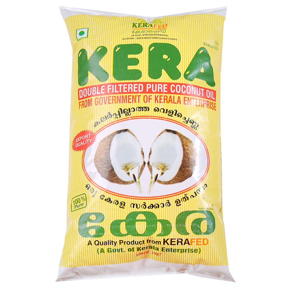 Kera Double Filtered Pure Coconut Oil 1 L