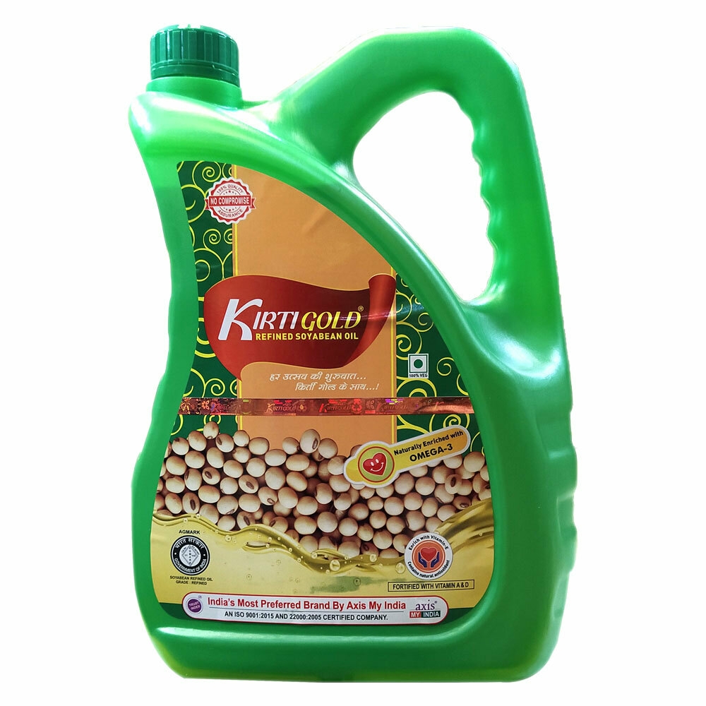 Kirti Gold Refined Soyabean Oil 5 L