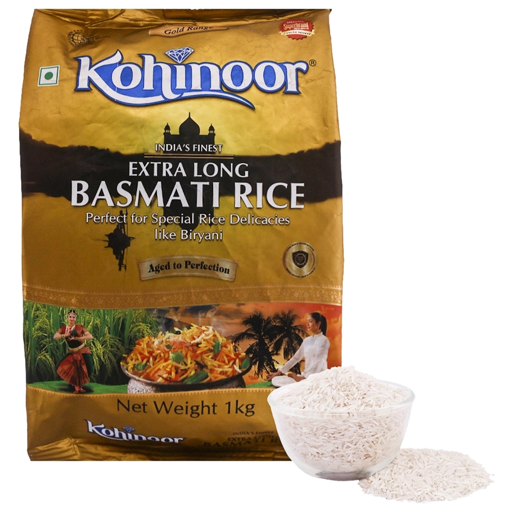 Kohinoor Gold Extra Long Basmati Rice 1 kg